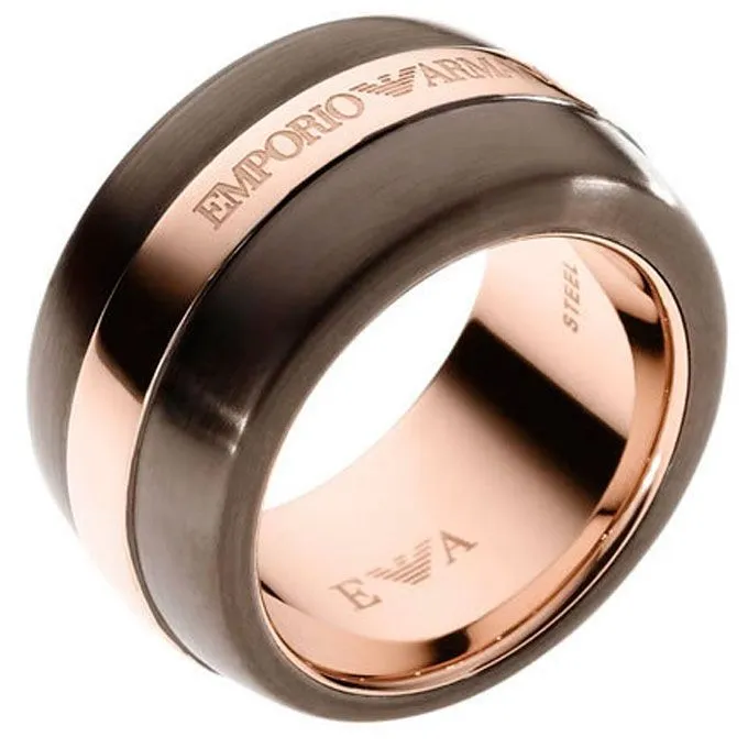 Кольцо из стали EMPORIO ARMANI EGS1585